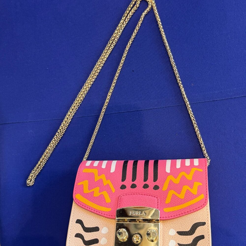 Furla Metropolis mini Bag RARE - Picture 6 of 8